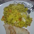 Arroz con azafrán y pechuga de pollo, algo rápido y sencillo !