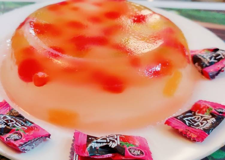 Simple Way to Make Award-winning Alpenliebe jelly cake