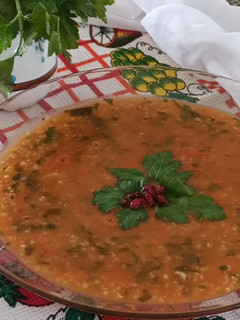 عکسی از دستور سوپ شلغم (برای سرما خوردگی)
