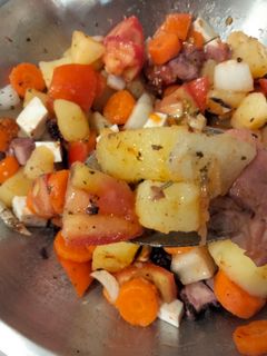 Una foto de Ensalada de pulpo