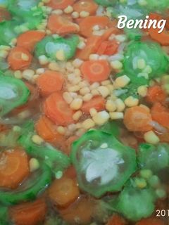 Foto resep Sayur bening oyong