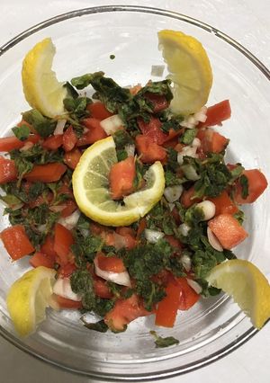 صورة لوصفة سلطة زعتر بري (زوبع)