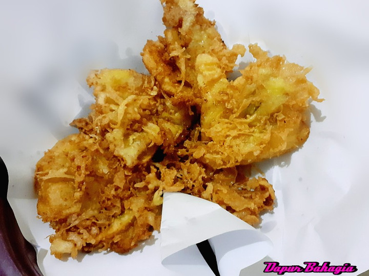 Cara Membuat Pisang Goreng Crispy Kalimantan Ekonomis Untuk Jualan