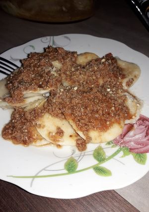 Una foto de Sorrentinos de jamón y queso😋