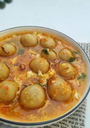 Foto resep Cilok kuah pedas