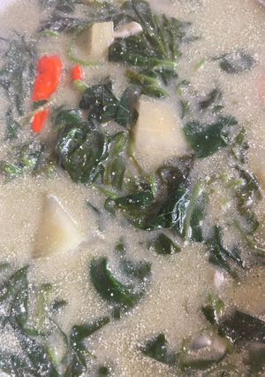 Foto resep Sayur Bobor Bayam Labu Siam