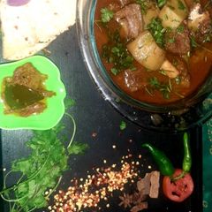 A picture of Lauki gosht ka salan.