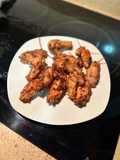 Alitas de pollo picantes en airfryer