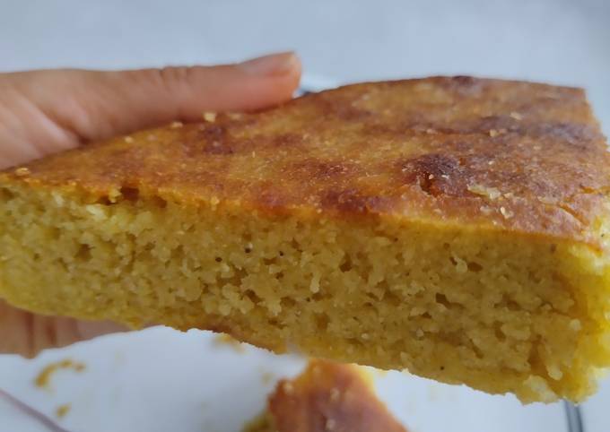 Torta? vegana de naranja?, plátano? y harina de maíz??? Receta de  Natalie camargo- Cookpad