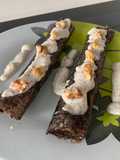Rollitos rápidos de alga nori con salsa de trufa