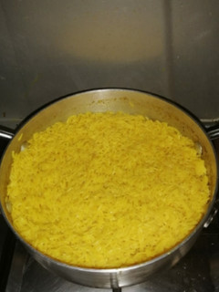 A picture of Tumeric rice.