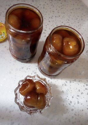 عکسی از دستور مربای انجیر