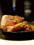 Sándwich de carne
