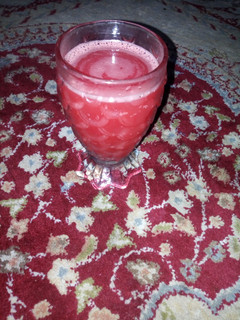 A picture of Watermelon drink.