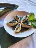 Gnudi zucchina e basilico