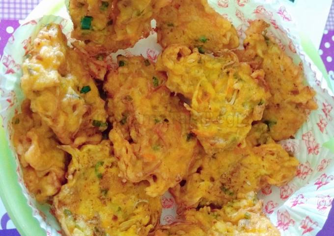 Resep Bakwan sayuran kornet, Enak