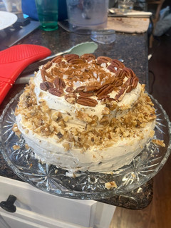 A picture of Healthy Carrot Cake 🍰 🥕🧡.