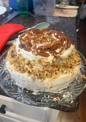 A picture of Healthy Carrot Cake 🍰 🥕🧡.