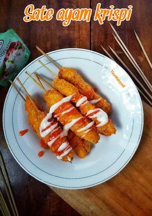 Foto resep Sate ayam krispi