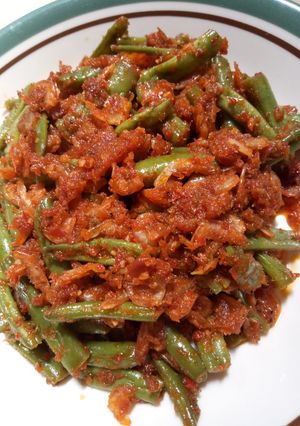 Foto resep Sambal buncis rebon