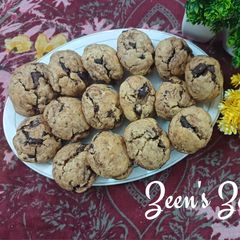 A picture of Whole Wheat Chocolate Cookies.