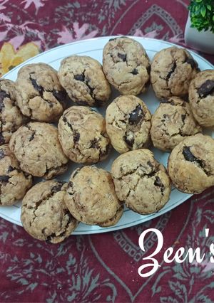 A picture of Whole Wheat Chocolate Cookies.