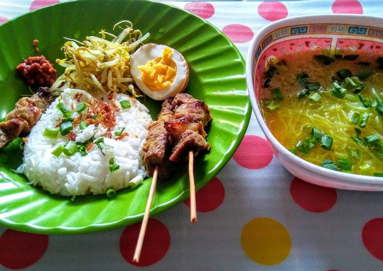 Soto daging bakar