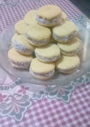 Una foto de Alfajores de maicena