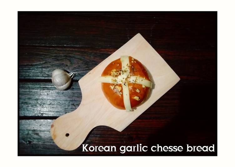 Resep masakan Korean garlic chesse bread (versi ekonomis) | Resep Bumbu Korean garlic chesse bread (versi ekonomis) Yang Menggugah Selera