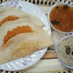Healthy Breakfast Spicy Carrot Dosa A picture of Healthy Breakfast Spicy Carrot Dosa.