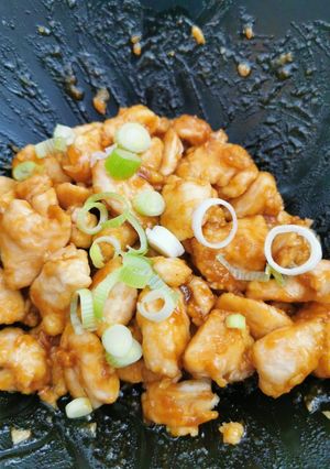 A picture of Honey and Garlic Chicken.