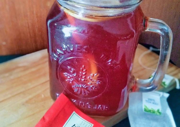 Cara Gampang  Lemon tea🍋 yang Bikin Ngiler