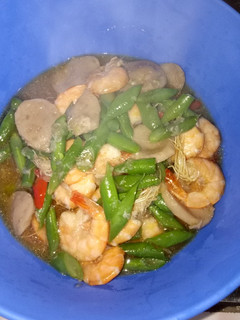 Foto resep Udang buncis Saus tiram