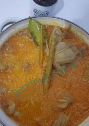 Foto resep Kare tewel (nangka)