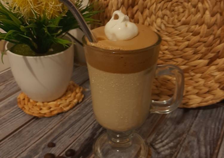 Resep Dalgona coffee whipcream Anti Gagal