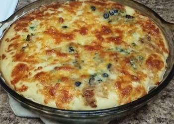 Unique Recipe Chicken Quesadilla Pie Most Delicious