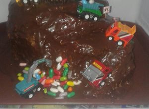 Una foto de Torta de mina (faena minera)