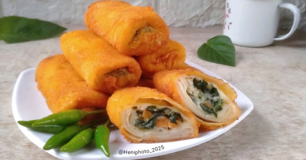 Risoles Bayam Keju