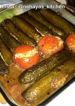 صورة لوصفة خيار محشي