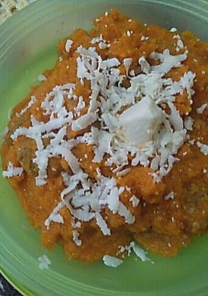 Foto di Polenta con salsiccia e pecorino sardo