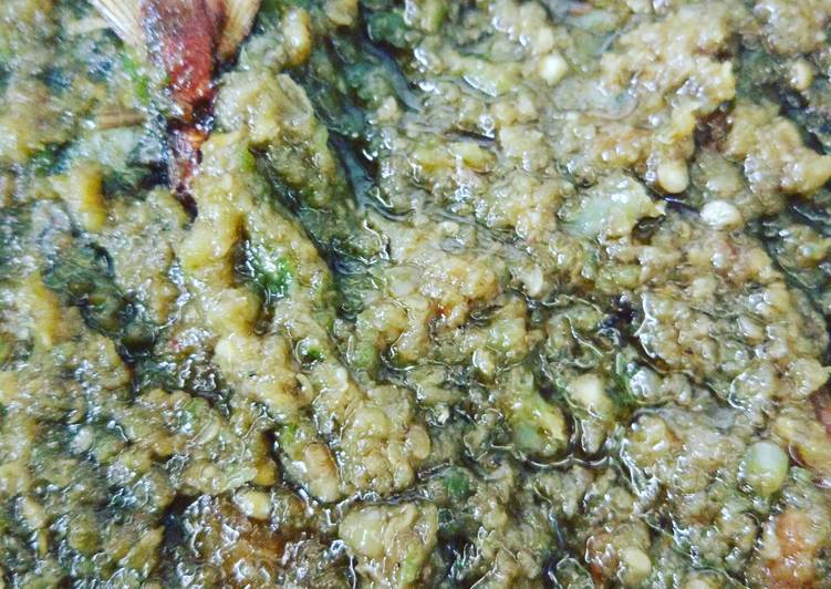 Resep Ikan Asin Peda sambal ijo yang Bisa Manjain Lidah