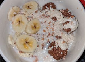 Una foto de Cereal hecho en casa (vegano)