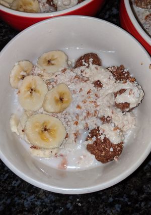 Una foto de Cereal hecho en casa (vegano)