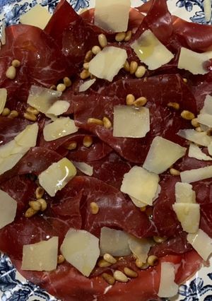 O poză a rețetei Bresaola de vită.