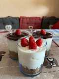 Cheesecake al bicchiere