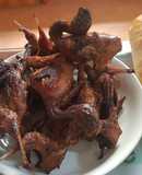 Cút chiên bơ cho chiều mưa ấm cúng