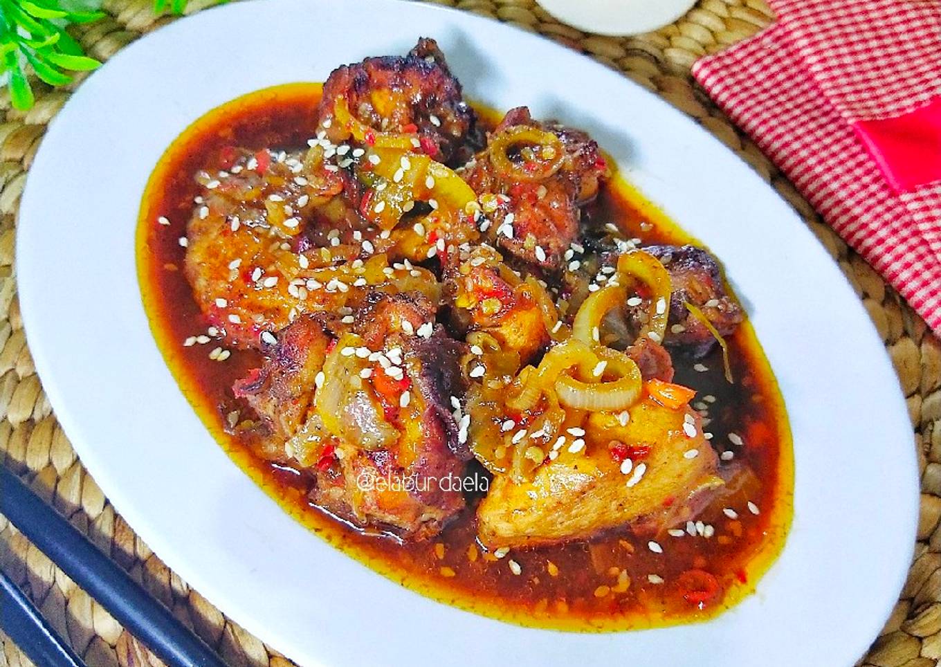 Ayam Goreng Saus Thailand