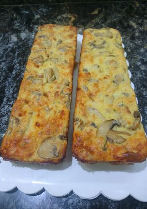 Una foto de Soufflé de champioñones