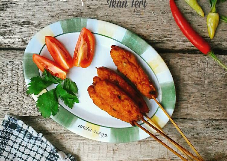 Sate Lilit Ikan Teri