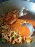 Sayur santan dengan bahan apa adanya